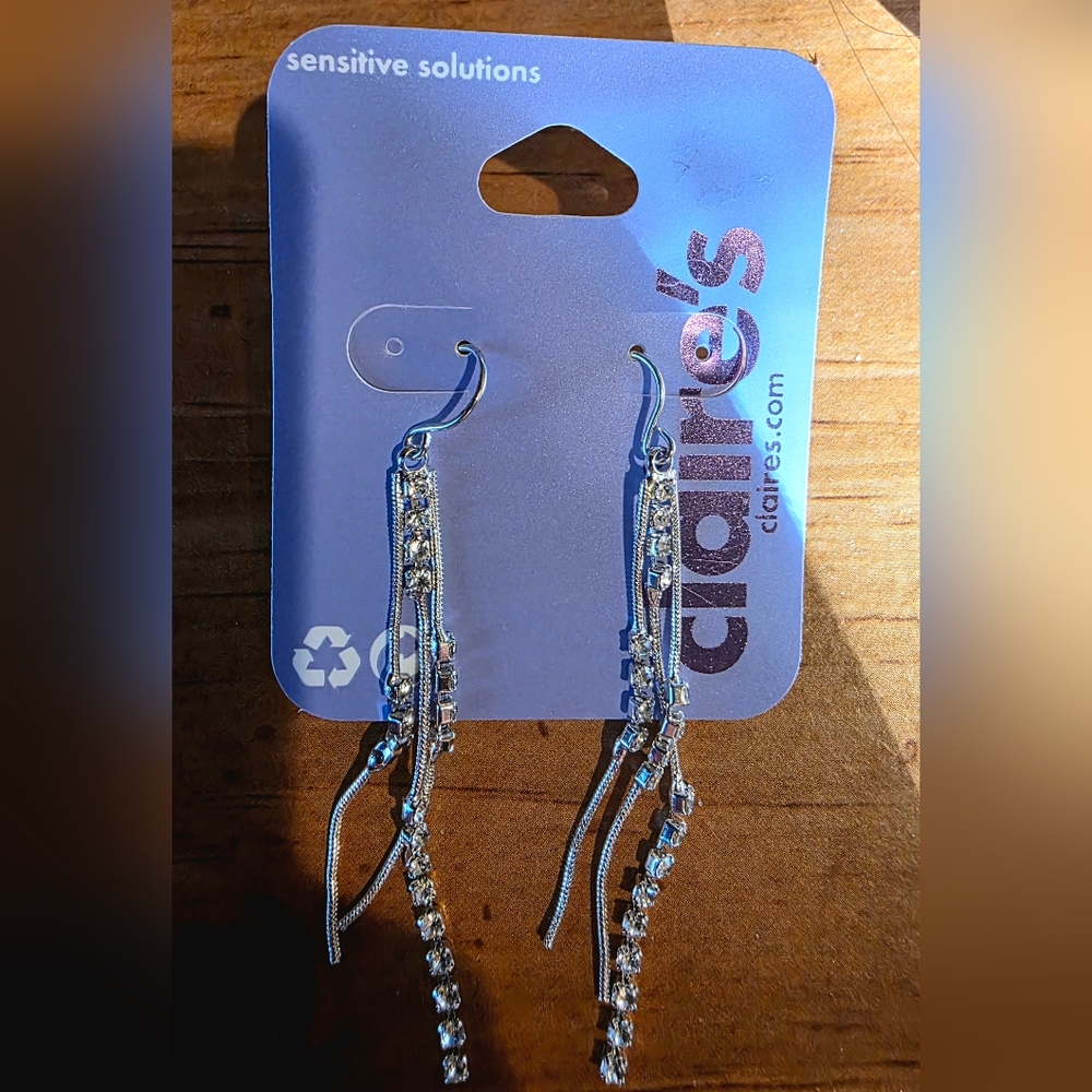 Elegant Silver Dangles